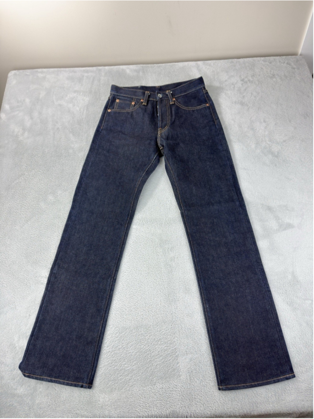 Iron Heart 634 21oz Extra Heavy Denim Men's Size 28 W X 30 L Dark Navy Denim